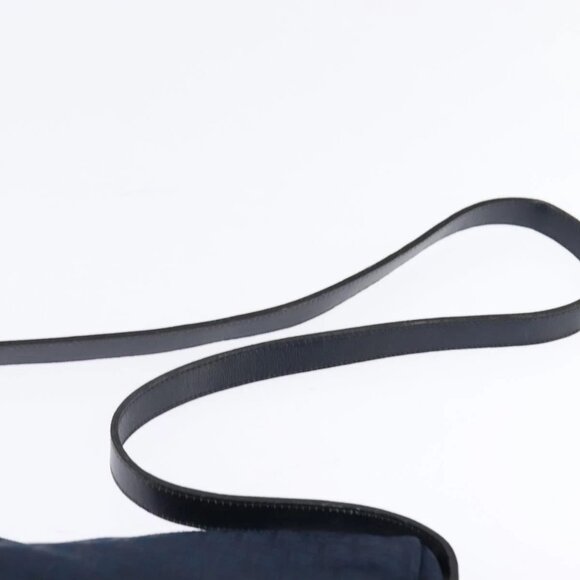 Christian Dior Trotter Canvas Shoulder Bag Navy Auth SW1716 - Picture 9 of 16